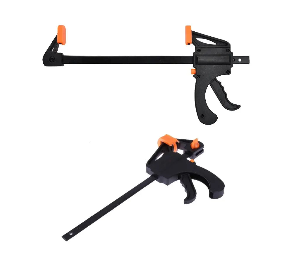 4-Inch Quick-Release F-Clamp Set (2-Pack)