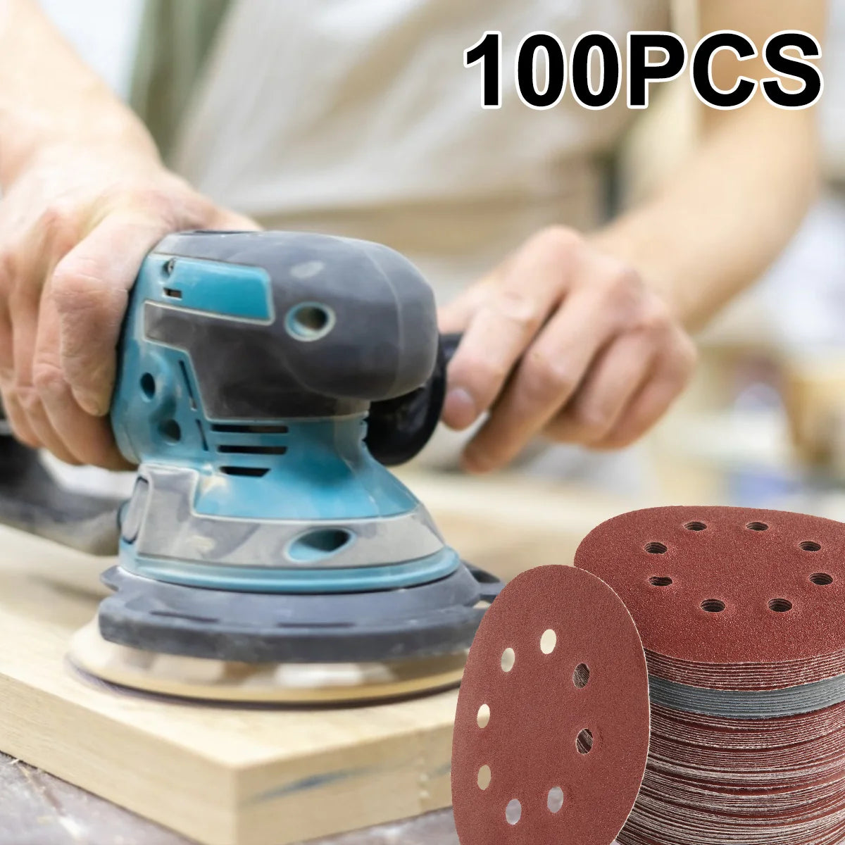 100Pcs Sanding Discs