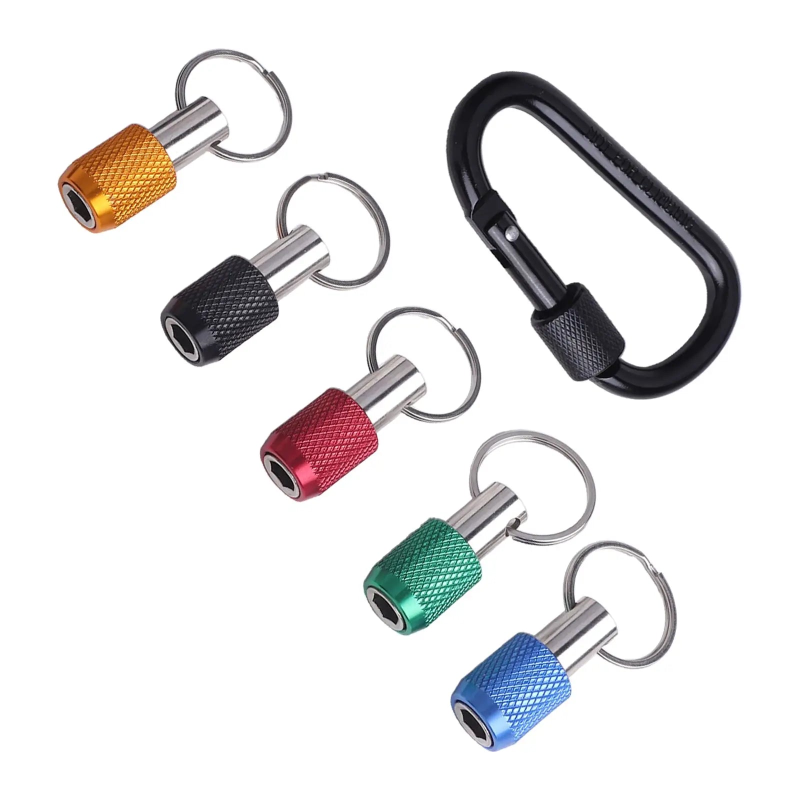 5-Piece Magnetic Quick-Release Bit Holder Set