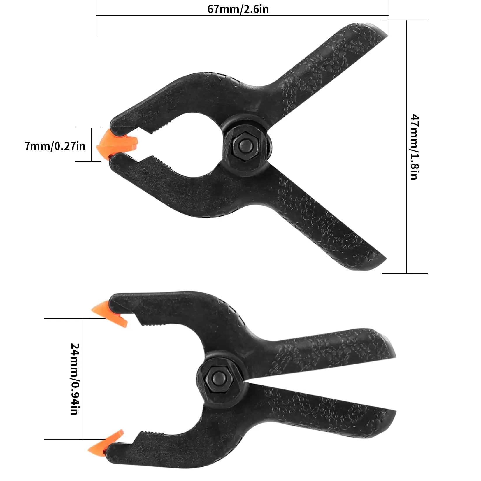 Heavy-Duty Grip Clips Set – 20 Piece
