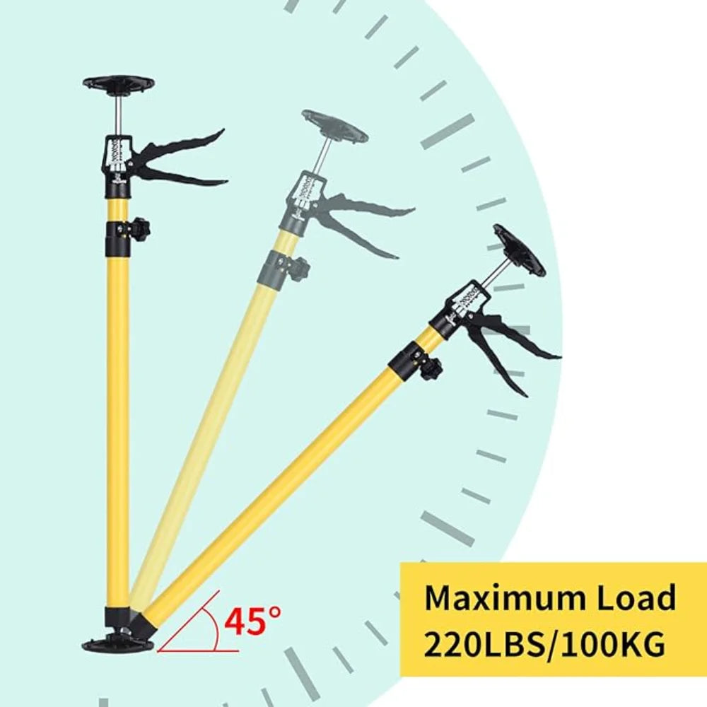 Telescopic Steel Support Rods - 2 Pieces