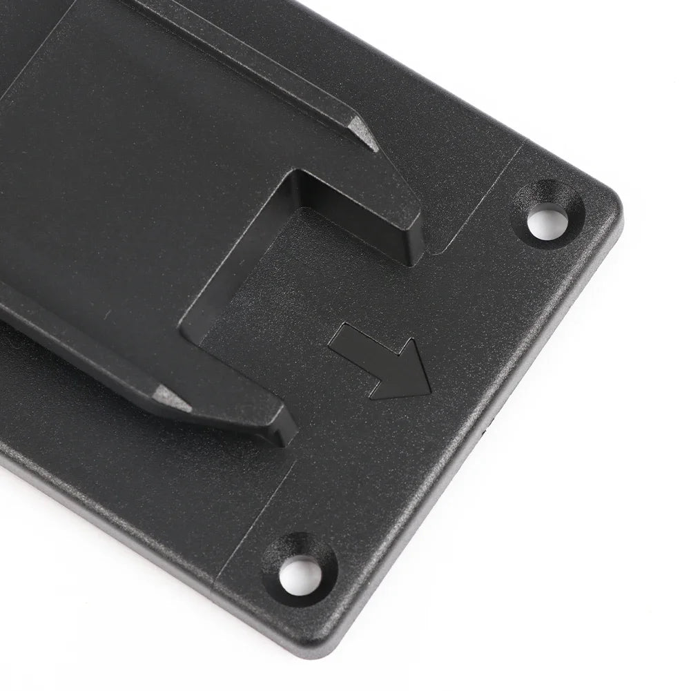 Battery & Tool Mount Holder for Dewalt, Milwaukee, Bosch & Makita