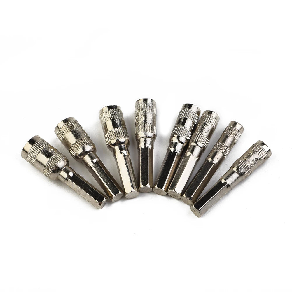 8-Piece Hex Socket Driver Bit Set (H4 Shank)