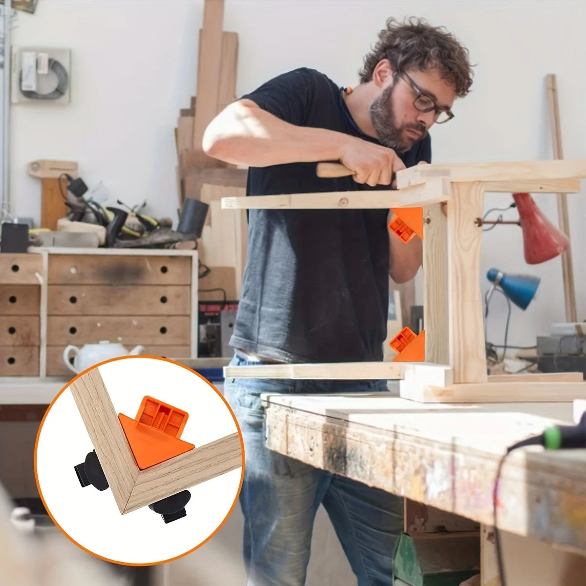 4pcs 90 Degree Corner Clamps